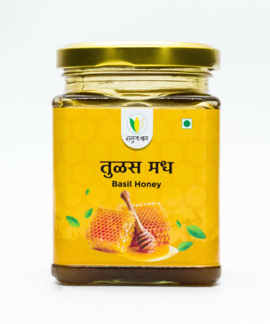 Basil Honey 250 gm Saguna Baug